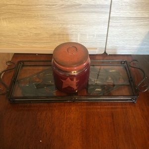 Gold Canyon Glass and Iron style holder